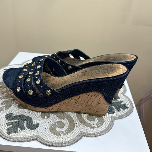 Guess denim wedges - Picture 6 of 12